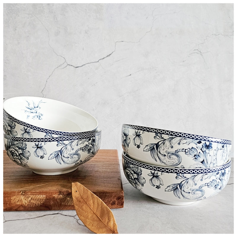 Ceramic - Serving Bowls (Medium) Set of 4 pieces - Bodrum