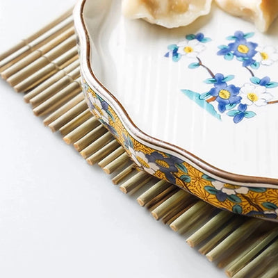 Ceramic - Dim sum, Sushi, Small Bites Starter/Serving/Chip & Dip Dish - Round Medium