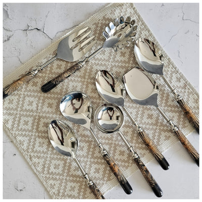 CUTLERY SET - SERVING (Set of 8) - CONSTELLATION