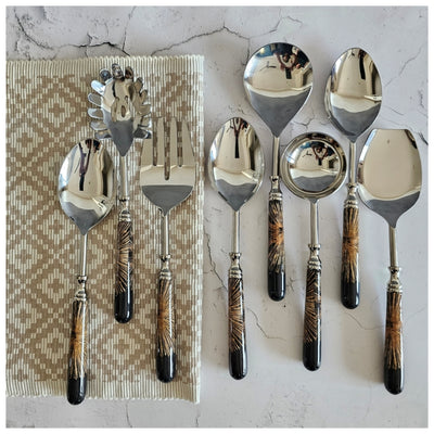 CUTLERY SET - SERVING (Set of 8) - CONSTELLATION