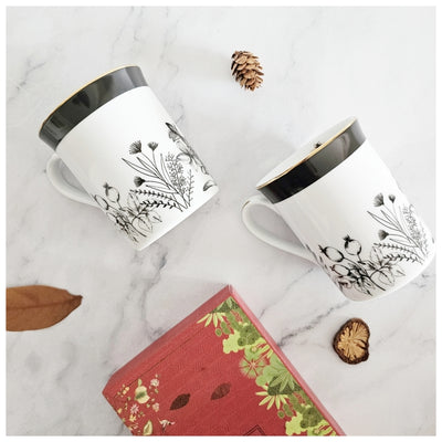 Ceramic - Classic Coffee/Tea Mug Set of 2 Pieces - Buzz