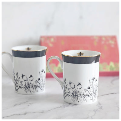 Ceramic - Classic Coffee/Tea Mug Set of 2 Pieces - Buzz