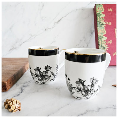 Ceramic - Coupe Coffee/Tea Mug Set of 2 Pieces - Buzz