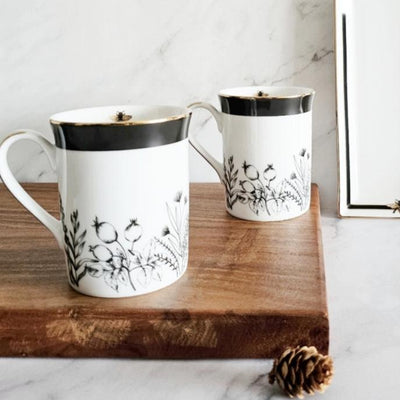 Ceramic - Classic Coffee/Tea Mug Set of 2 Pieces - Buzz