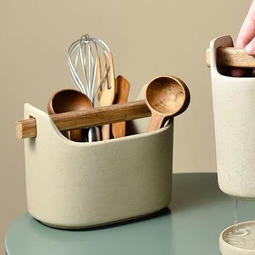 Ceramic - Cutlery Holder - Sand