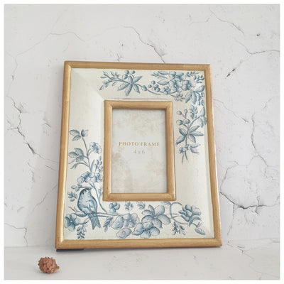 Photo Frame - Hand Painted - White Summer (Set of 2)